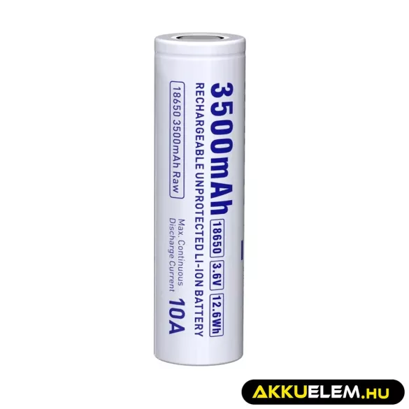 Ipari 18650 3500mAh 3,6V Li-Ion akkumulátor 10A Xtar