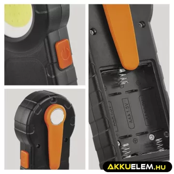 Szerelőlámpa P4715 COB LED 3× AAA 350lm 25m
