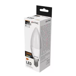 Entac LED Candle E14 6,5W NW 4000K