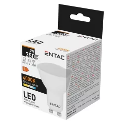 Entac LED Spot Wide Angle GU10 4W NW 4000K