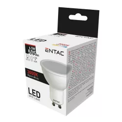 Entac LED Spot Wide Angle GU10 6,5W WW 3000K