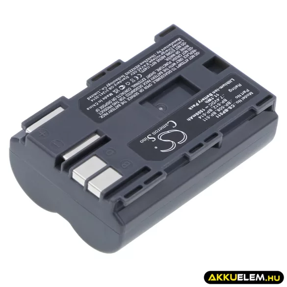 Utángyártott Canon Kamera Li-ion akkumulátor 7.4V 1500mAh BP-508, BP-511, BP-511A BP-508, BP-511 - CameronSino