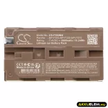 Utángyártott Hitachi Kamera Li-ion akkumulátor 7.4V 2600mAh - CameronSino