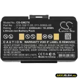 Utángyártott Garmin GPS Li-ion akkumulátor 7.4V 2200mAh 010-10517-00, 010-10517-01, 011-00955-00 010-10517-00, 010-10517-01 - CameronSino