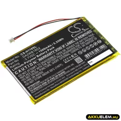   Utángyártott iRiver Médialejátszó Li-Polymer akkumulátor 3.7V 1500mAh DA2WB18D2 DA2WB18D2 - CameronSino