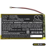 Utángyártott iRiver Médialejátszó Li-Polymer akkumulátor 3.7V 1500mAh DA2WB18D2 DA2WB18D2 - CameronSino