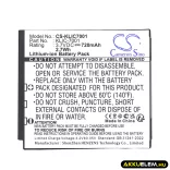 Utángyártott Kodak Kamera Li-ion akkumulátor 3.7V 720mAh KLIC-7001 KLIC-7001 - CameronSino