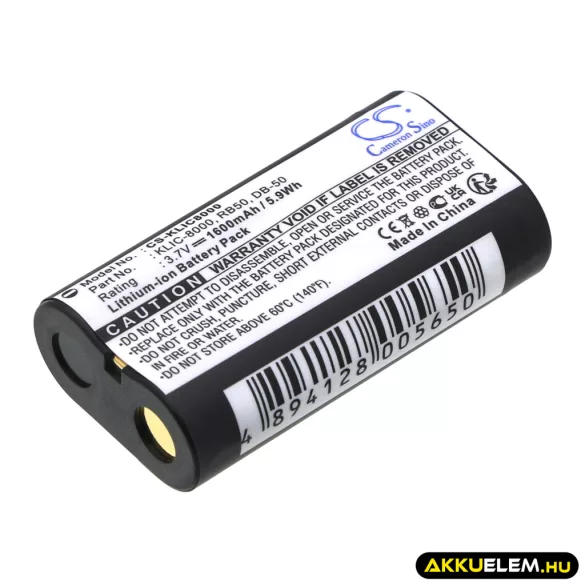 Utángyártott Medion Kamera Li-ion akkumulátor 3.7V 1600mAh - CameronSino