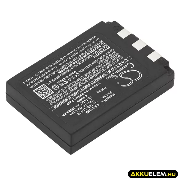 Utángyártott Olympus Kamera Li-ion akkumulátor 3.7V 1090mAh Li-10B, LI-12B Li-10B, LI-12B - CameronSino