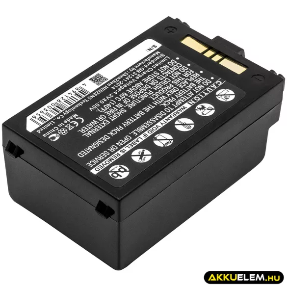 Utángyártott Symbol Vonalkód szkenner Li-ion akkumulátor 3.7V 3800mAh 82-71364-01, BTRY-MC70EAB02, 82-71363-02 82-71364-01, BTRY-MC70EAB02 - CameronSino