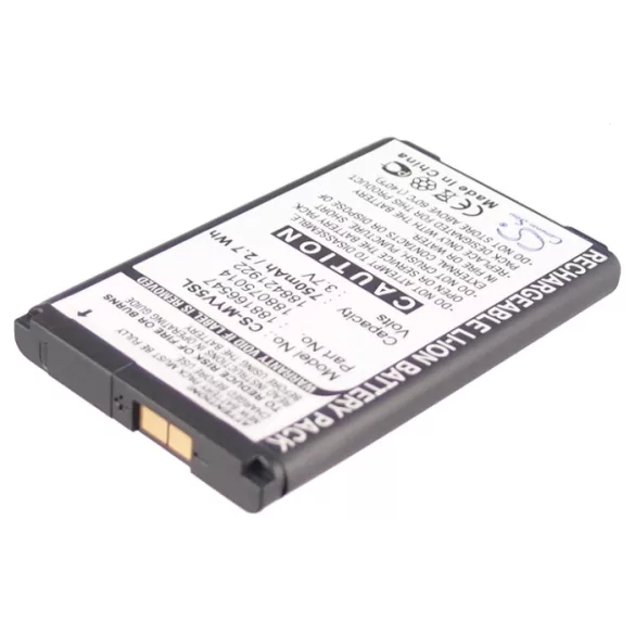Utángyártott Sagem mobil Li-ion akkumulátor 3.7V 750mAh 188421922, 188620695, SAKN-SN3 188421922, 188620695 - CameronSino