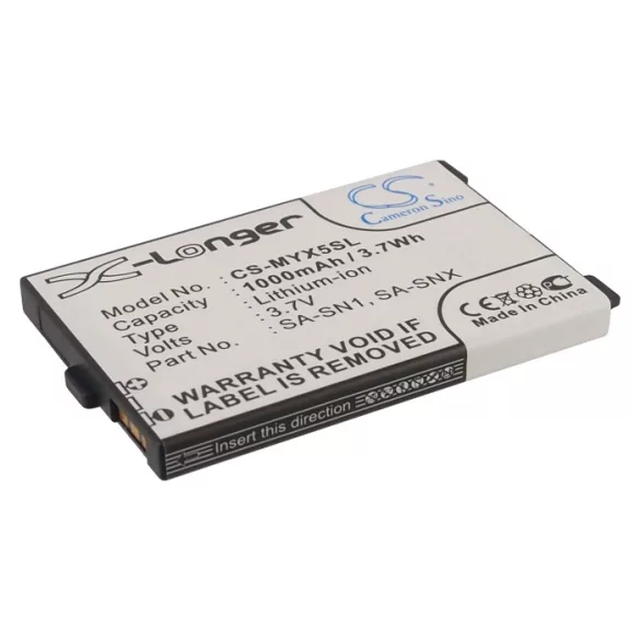 Utángyártott Sagem mobil Li-ion akkumulátor 3.7V 1000mAh 188973731, SA-SNX, 251165224 188973731, SA-SNX - CameronSino