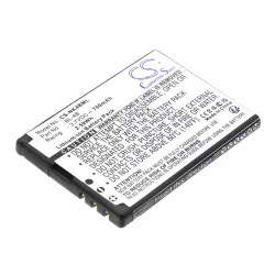   Utángyártott Nokia mobil Li-ion akkumulátor 3.7V 700mAh BL-4B, BL-4BA BL-4B, BL-4BA - CameronSino