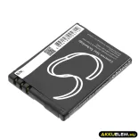 Utángyártott Nokia mobil Li-ion akkumulátor 3.7V 700mAh BL-4B, BL-4BA BL-4B, BL-4BA - CameronSino