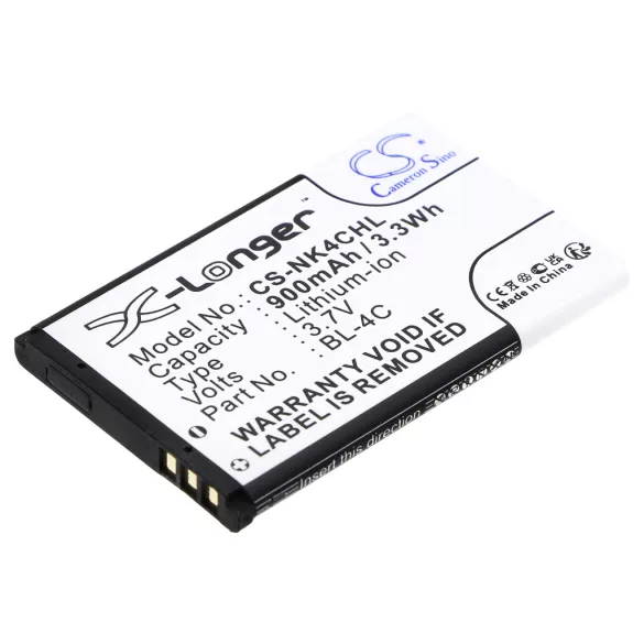 Utángyártott Manta mobil Li-ion akkumulátor 3.7V 900mAh JB-4C JB-4C - CameronSino
