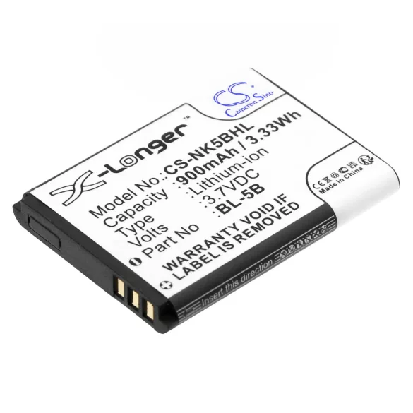 Utángyártott BLU mobil Li-ion akkumulátor 3.7V 900mAh N5B80T N5B80T - CameronSino