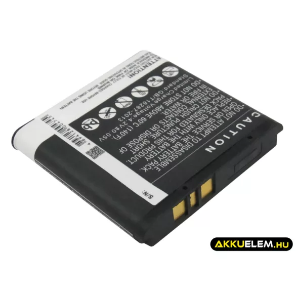 Utángyártott Mobiado mobil Li-ion akkumulátor 3.7V 1100mAh BP-6M-S BP-6M-S - CameronSino