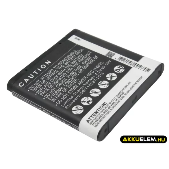 Utángyártott Mobiado mobil Li-ion akkumulátor 3.7V 1100mAh BP-6M-S BP-6M-S - CameronSino