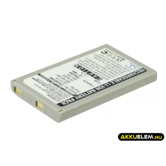 Utángyártott Minolta Kamera Li-ion akkumulátor 3.7V 750mAh NP-200 NP-200 - CameronSino