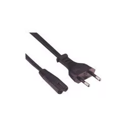 2 pólusú notebook hálózati adapter kábel