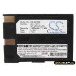 Utángyártott Sigma Kamera Li-ion akkumulátor 7.4V 1500mAh BP-21 BP-21 - CameronSino