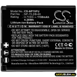 Utángyártott Ricoh Kamera Li-ion akkumulátor 3.7V 1150mAh DB-60, DB-65 DB-60, DB-65 - CameronSino