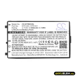 Utángyártott Nintendo Játékkonzol Li-ion akkumulátor 3.7V 850mAh NTR-003, NTR-001, BT-M12 NTR-003, NTR-001 - CameronSino