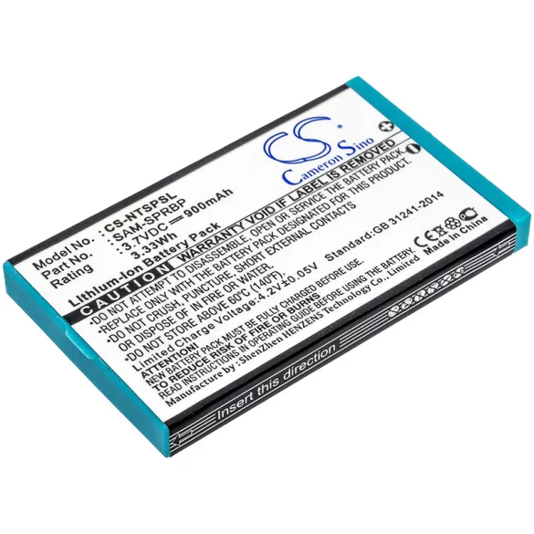 Utángyártott Nintendo Játékkonzol Li-ion akkumulátor 3.7V 900mAh SAM-SPRBP, AGS-003 SAM-SPRBP, AGS-003 - CameronSino