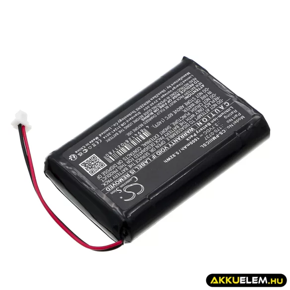 Utángyártott Palm PDA Li-ion akkumulátor 3.7V 1600mAh 170-0737 170-0737 - CameronSino