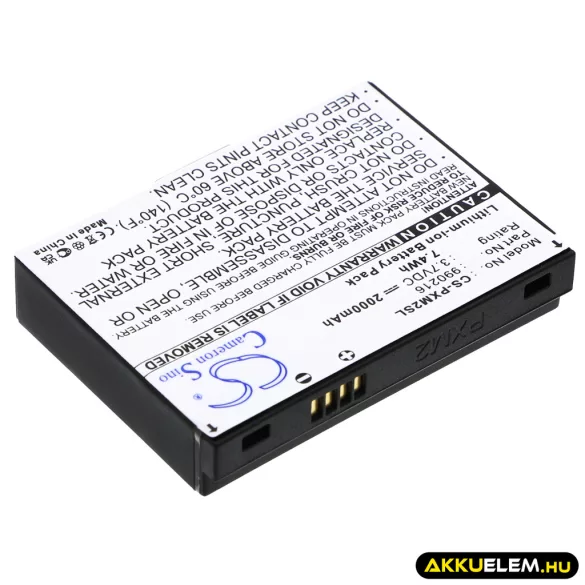 Utángyártott Pioneer Médialejátszó Li-ion akkumulátor 3.7V 2000mAh 990216 990216 - CameronSino