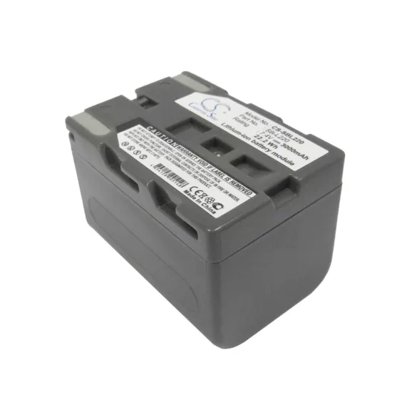 Utángyártott Samsung Kamera Li-ion akkumulátor 7.4V 3000mAh SB-L220, SB-L110, SB-LS70AB SB-L220, SB-L110 - CameronSino