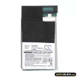Utángyártott Sharp mobil Li-Polymer akkumulátor 3.7V 1200mAh IA3Y701C2 IA3Y701C2 - CameronSino
