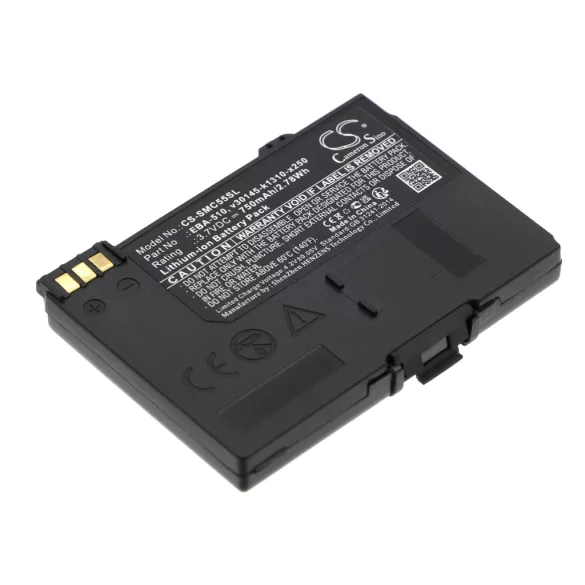 Utángyártott Siemens mobil Li-ion akkumulátor 3.7V 750mAh EBA-510 EBA-510 - CameronSino