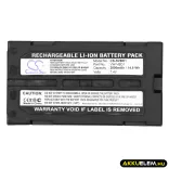Utángyártott Hitachi Kamera Li-ion akkumulátor 7.4V 2000mAh M-BPL30, VM-BPL13, VM-BPL13A M-BPL30, VM-BPL13 - CameronSino