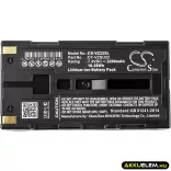 Utángyártott Panasonic PDA Li-ion akkumulátor 7.4V 2200mAh CF-VZSU22 CF-VZSU22 - CameronSino