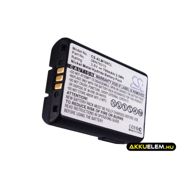 Utángyártott T-Mobile Vezeték nélküli telefon Ni-MH akkumulátor 3.6V 700mAh 3BN78319, 3BN66305AAAA041030, 3BN66305AAAA000904 3BN78319, 3BN66305AAAA041030 - CameronSino