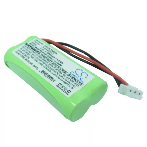 Utángyártott Philips Vezeték nélküli telefon Ni-MH akkumulátor 2.4V 600mAh - CameronSino