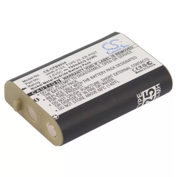 Utángyártott Ativa Vezeték nélküli telefon Ni-MH akkumulátor 3.6V 700mAh - CameronSino