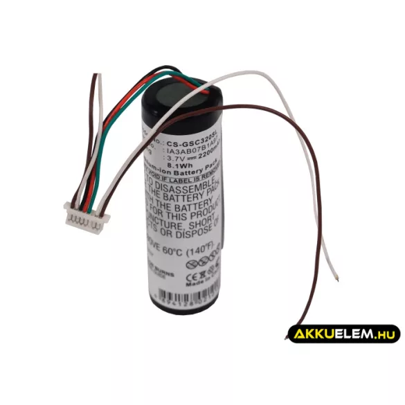 Utángyártott Garmin GPS Li-ion akkumulátor 3.7V 2200mAh IA3AB07B1A97, 361-00022-00, 361-00022-07 IA3AB07B1A97, 361-00022-00 - CameronSino