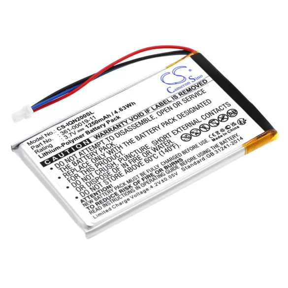 Utángyártott Garmin GPS Li-Polymer akkumulátor 3.7V 1250mAh 361-00019-11, 010-00621-10 361-00019-11, 010-00621-10 - CameronSino