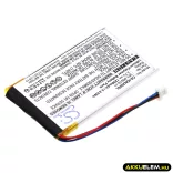 Utángyártott Garmin GPS Li-Polymer akkumulátor 3.7V 1250mAh 361-00019-11, 010-00621-10 361-00019-11, 010-00621-10 - CameronSino