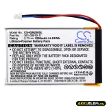 Utángyártott Garmin GPS Li-Polymer akkumulátor 3.7V 1250mAh 361-00019-11, 010-00621-10 361-00019-11, 010-00621-10 - CameronSino