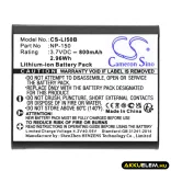 Utángyártott Olympus Kamera Li-ion akkumulátor 3.7V 800mAh LI-50B LI-50B - CameronSino