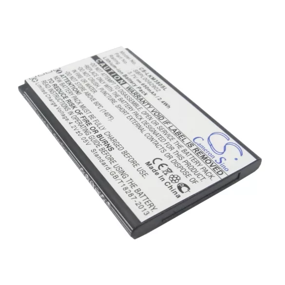 Utángyártott LG mobil Li-ion akkumulátor 3.7V 650mAh LGIP-330GP, SBPL0092902, SBPL0089001 LGIP-330GP, SBPL0092902 - CameronSino