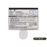 Utángyártott Golf Buddy GPS Li-ion akkumulátor 3.7V 1100mAh - CameronSino