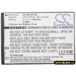 Utángyártott Vodafone mobil Li-ion akkumulátor 3.7V 750mAh - CameronSino