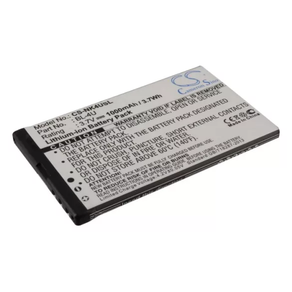 Utángyártott Manta mobil Li-ion akkumulátor 3.7V 1000mAh TEL4091S TEL4091S - CameronSino
