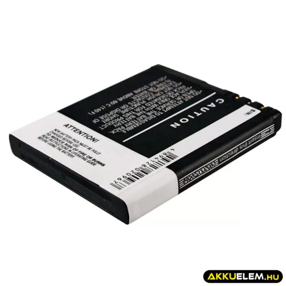 Utángyártott Nokia mobil Li-ion akkumulátor 3.7V 1100mAh BL-6F BL-6F - CameronSino