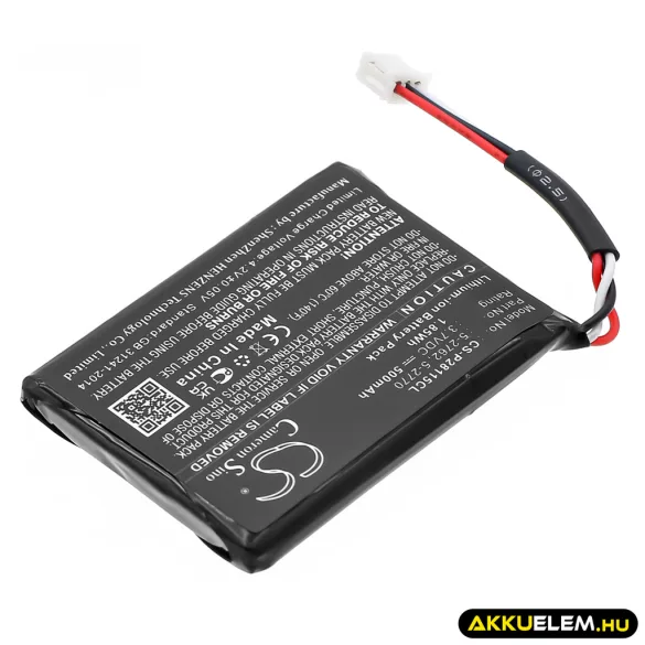 Utángyártott GE Vezeték nélküli telefon Li-ion akkumulátor 3.7V 500mAh 5-2762, 5-2770 5-2762, 5-2770 - CameronSino