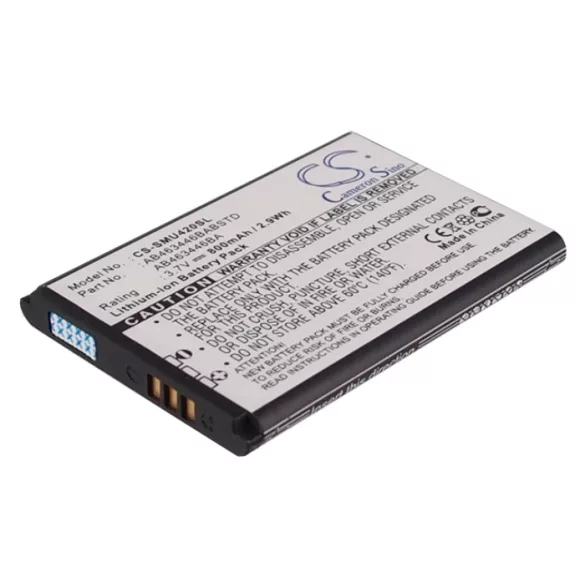 Utángyártott Samsung mobil Li-ion akkumulátor 3.7V 800mAh AB463446BA, AB463446BABSTD, AB553446BA AB463446BA, AB463446BABSTD - CameronSino